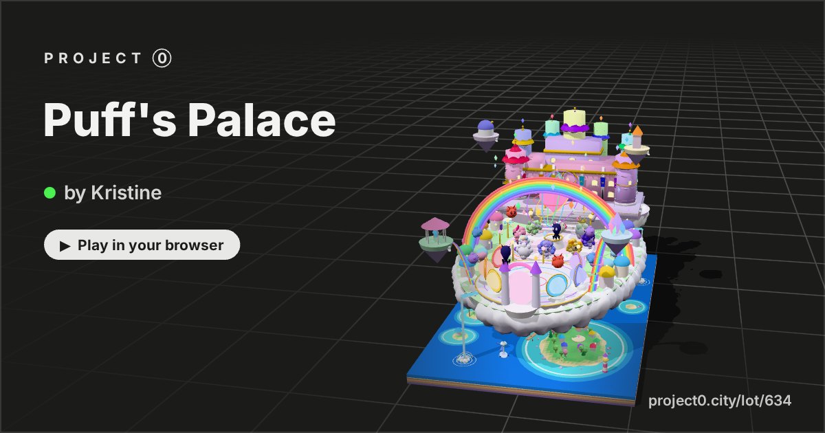 Puff's Palace, a game by Kristine in Project 0