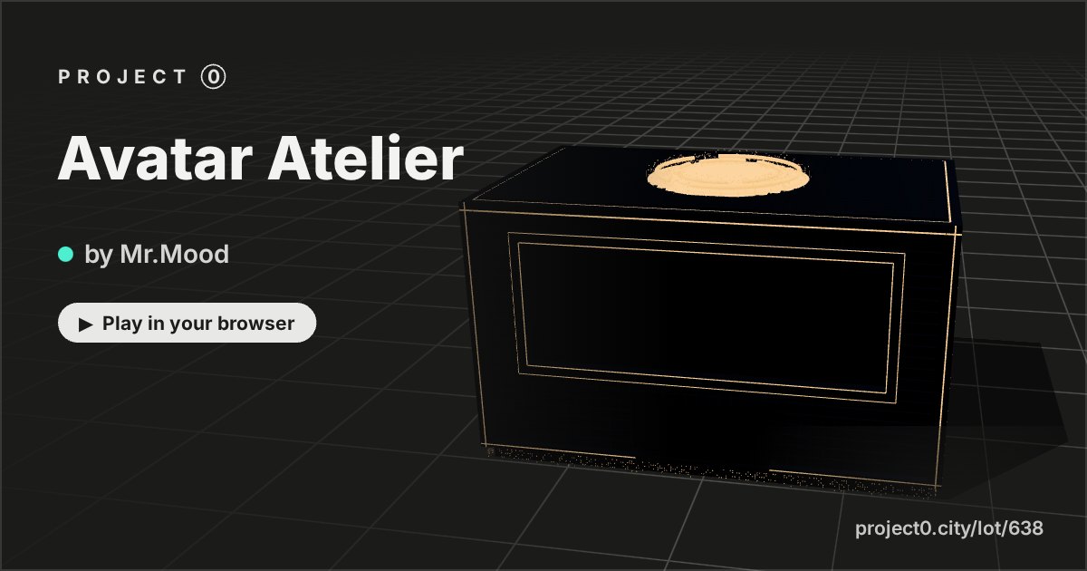 Avatar Atelier, a game by Mr.Mood in Project 0