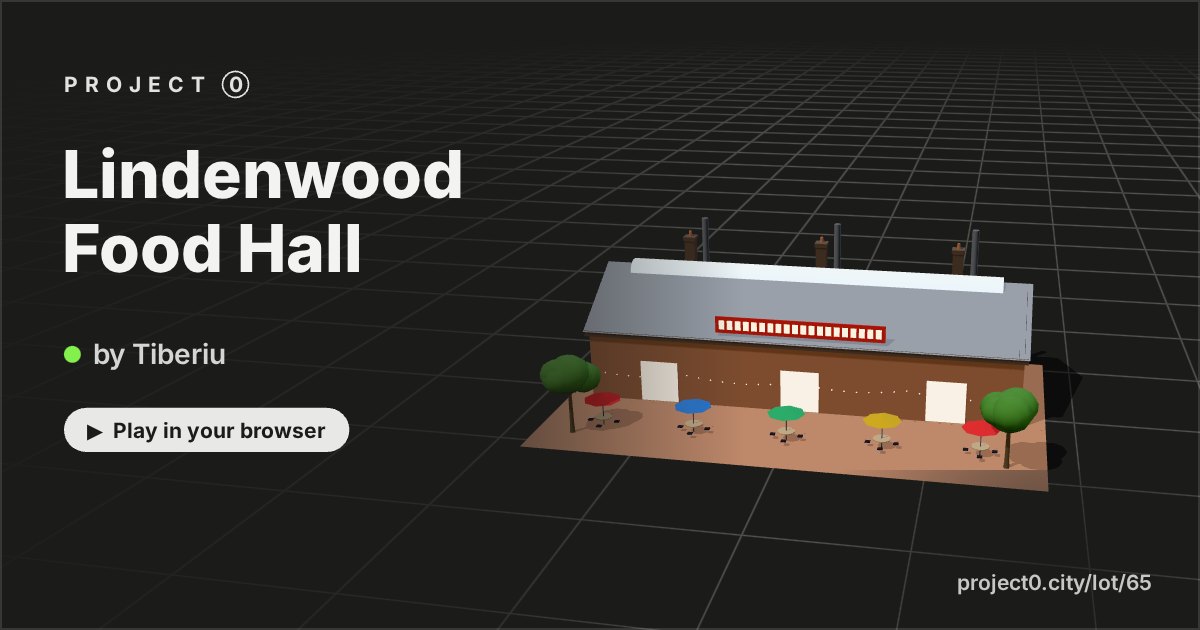 Lindenwood Food Hall, a game by Tiberiu in Project 0