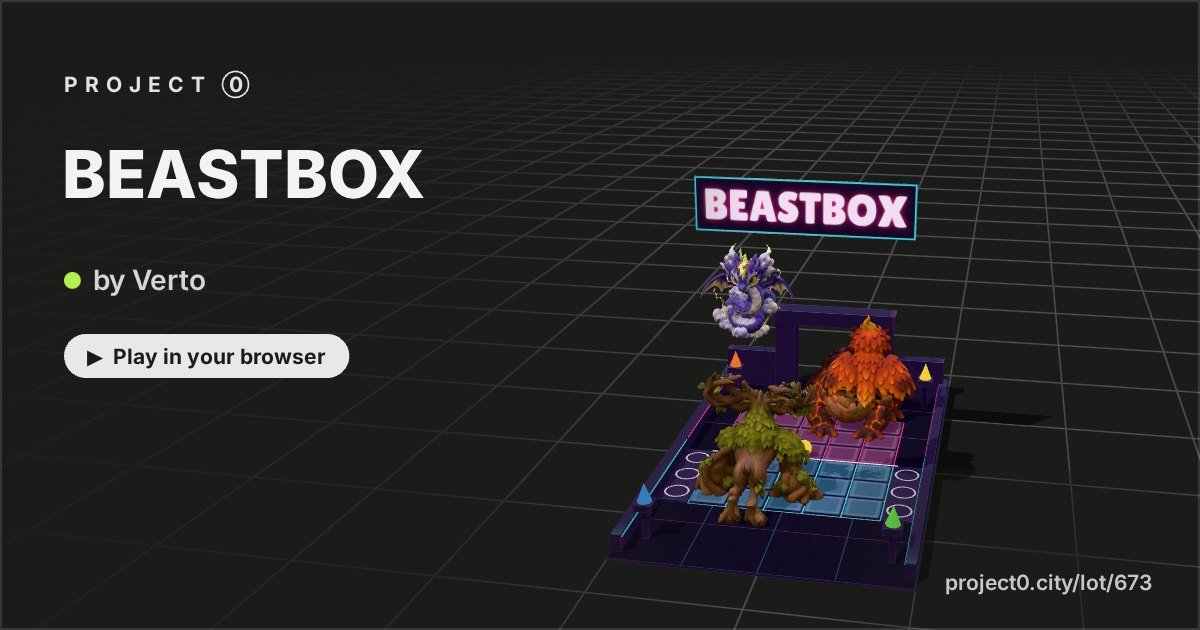 BEASTBOX, a game by Verto in Project 0