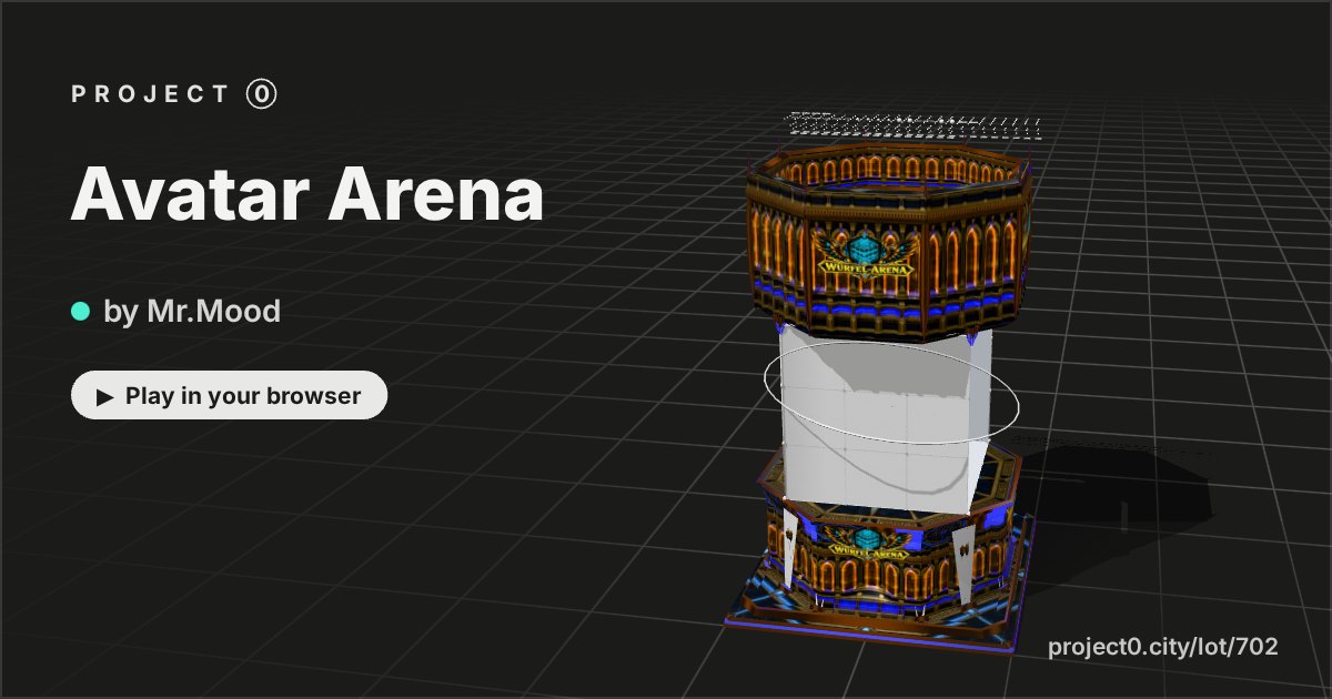 Avatar Arena, a game by Mr.Mood in Project 0
