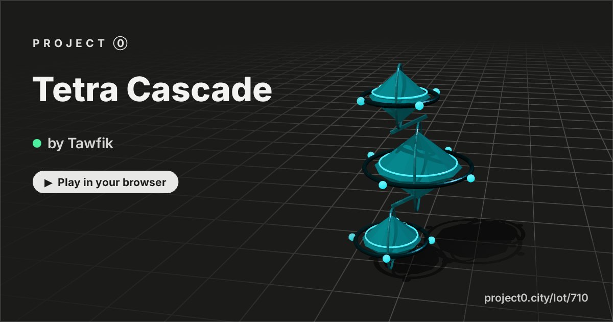Tetra Cascade, a game by Tawfik in Project 0
