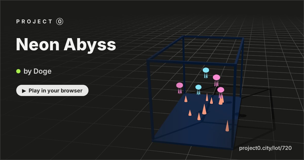 Neon Abyss, a game by Doge in Project 0