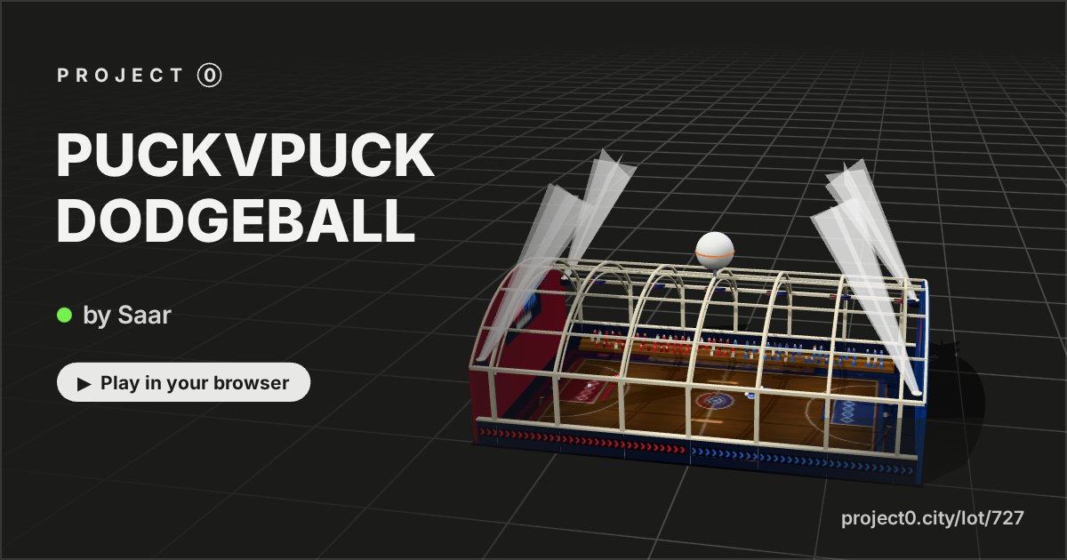 PUCKVPUCK DODGEBALL, a game by Saar in Project 0