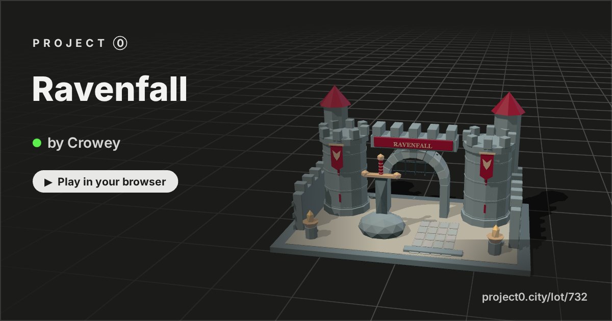 Ravenfall, a game by Crowey in Project 0