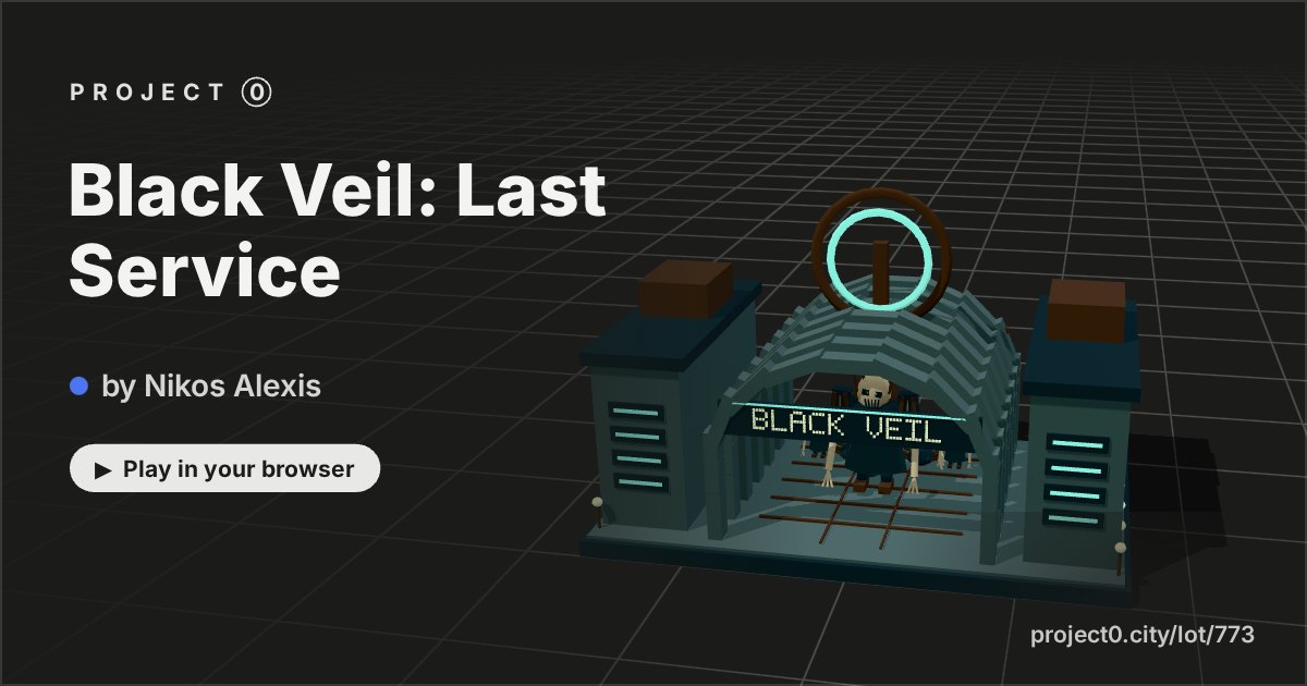 Black Veil: Last Service, a game by Nikos Alexis in Project 0