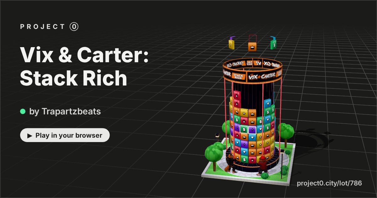 Vix & Carter: Stack Rich, a game by Trapartzbeats in Project 0