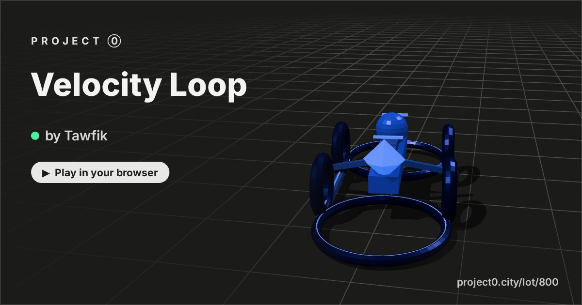 Velocity Loop, a game by Tawfik in Project 0