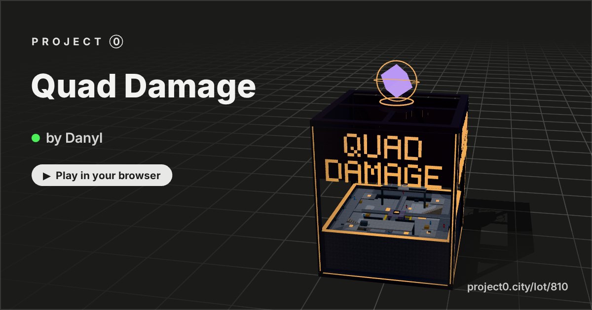 Quad Damage, a game by Danyl in Project 0