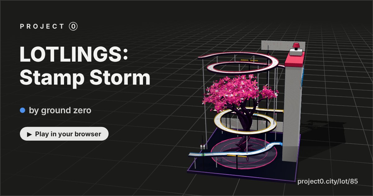 LOTLINGS: Stamp Storm, a game by ground zero in Project 0