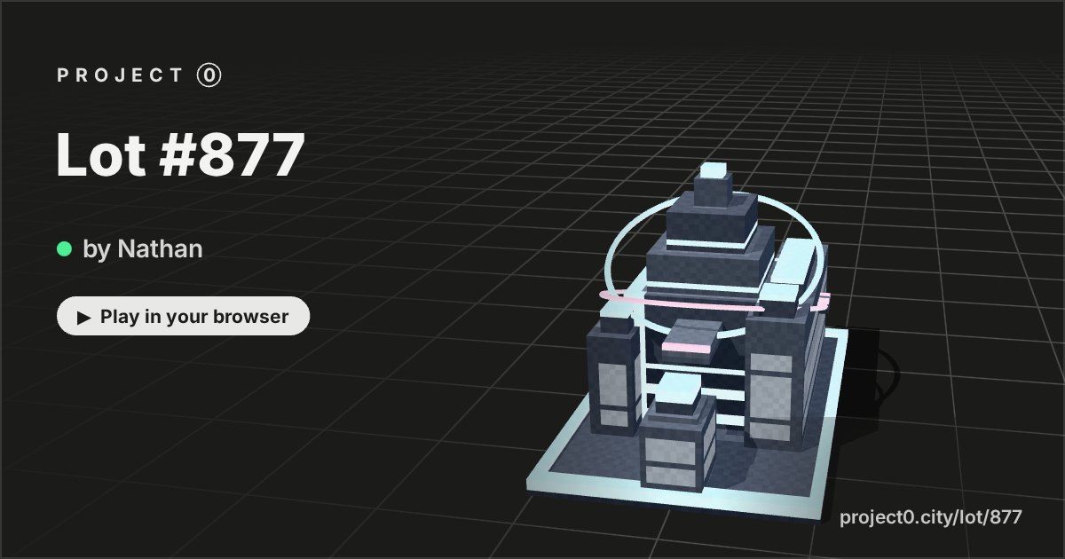 Lot #877, a game by Nathan in Project 0