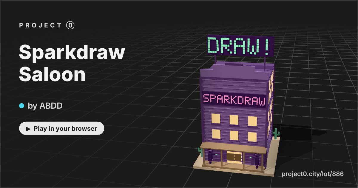 Sparkdraw Saloon, a game by ABDD in Project 0