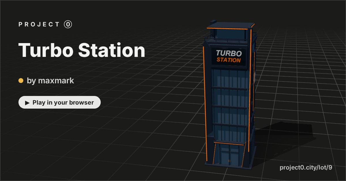 Turbo Station, a game by maxmark in Project 0