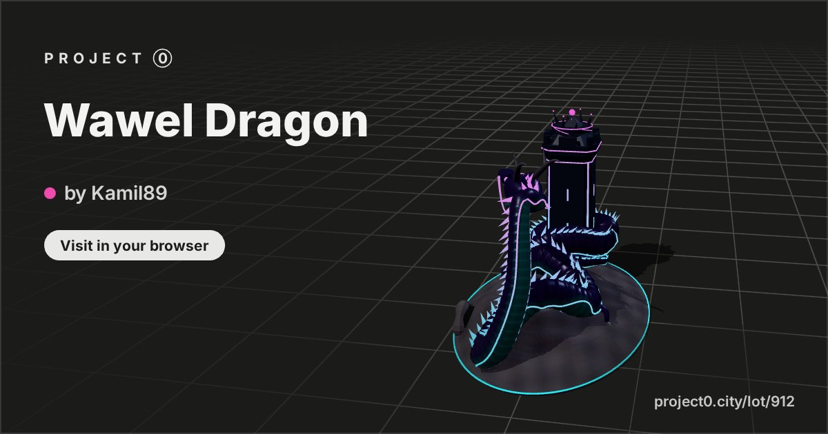 Wawel Dragon, a build by Kamil89 in Project 0